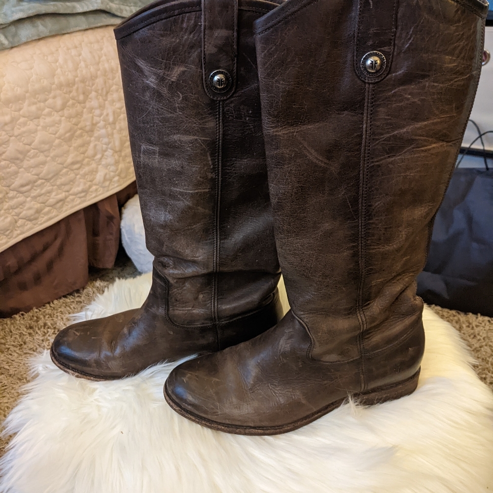Frye Women's Boots, 7.5 Brown Leather